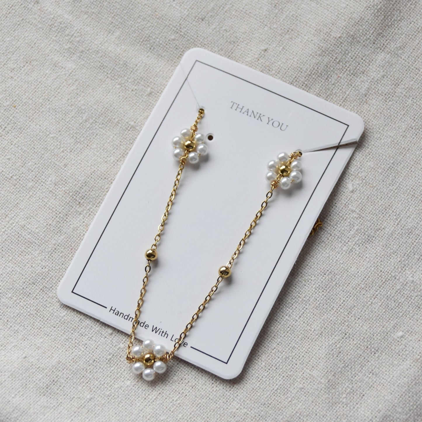 Blumenperlen Kette